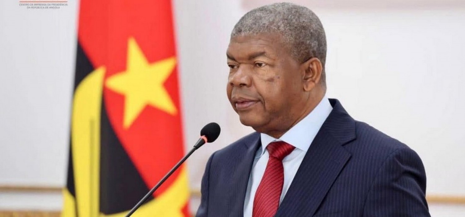 Le président de l'Angola João Lourenço effectue une visite officielle ...